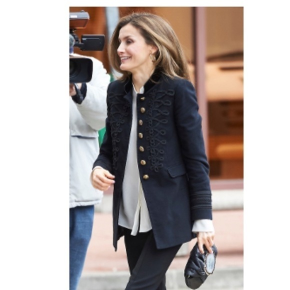 Zara Exclusive edition Zara military princes jacket size XL  good condition - Picture 6 of 16